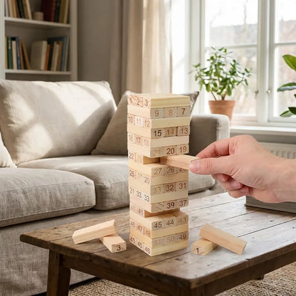 Wooden Tumbling Tower