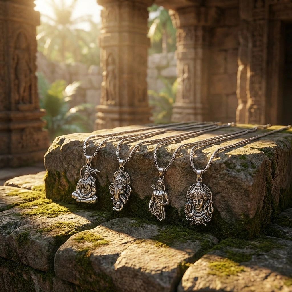 Buy 1 Get 3 Free Pendant With Chain