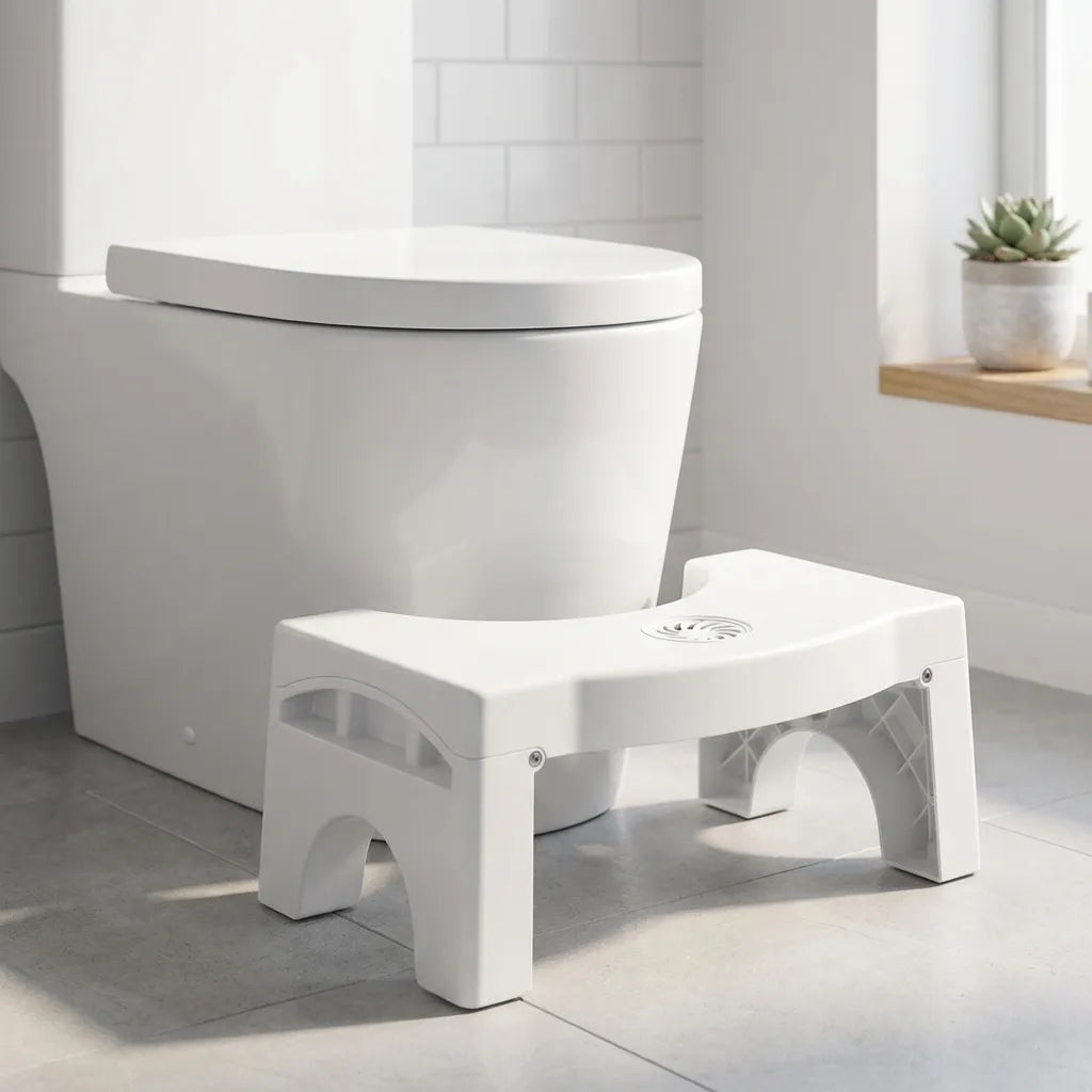 Plastic Foldable Anti-Constipation Potty Training Stool with Air Freshener Slot