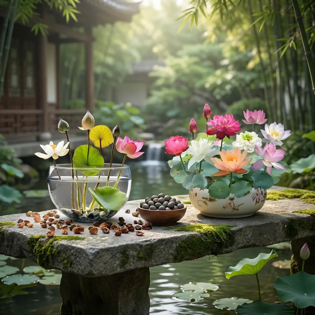 Bonsai Lotus Flower Seeds