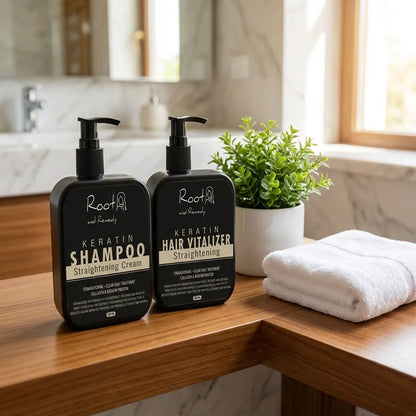 Herbal Hair Straightening Combo