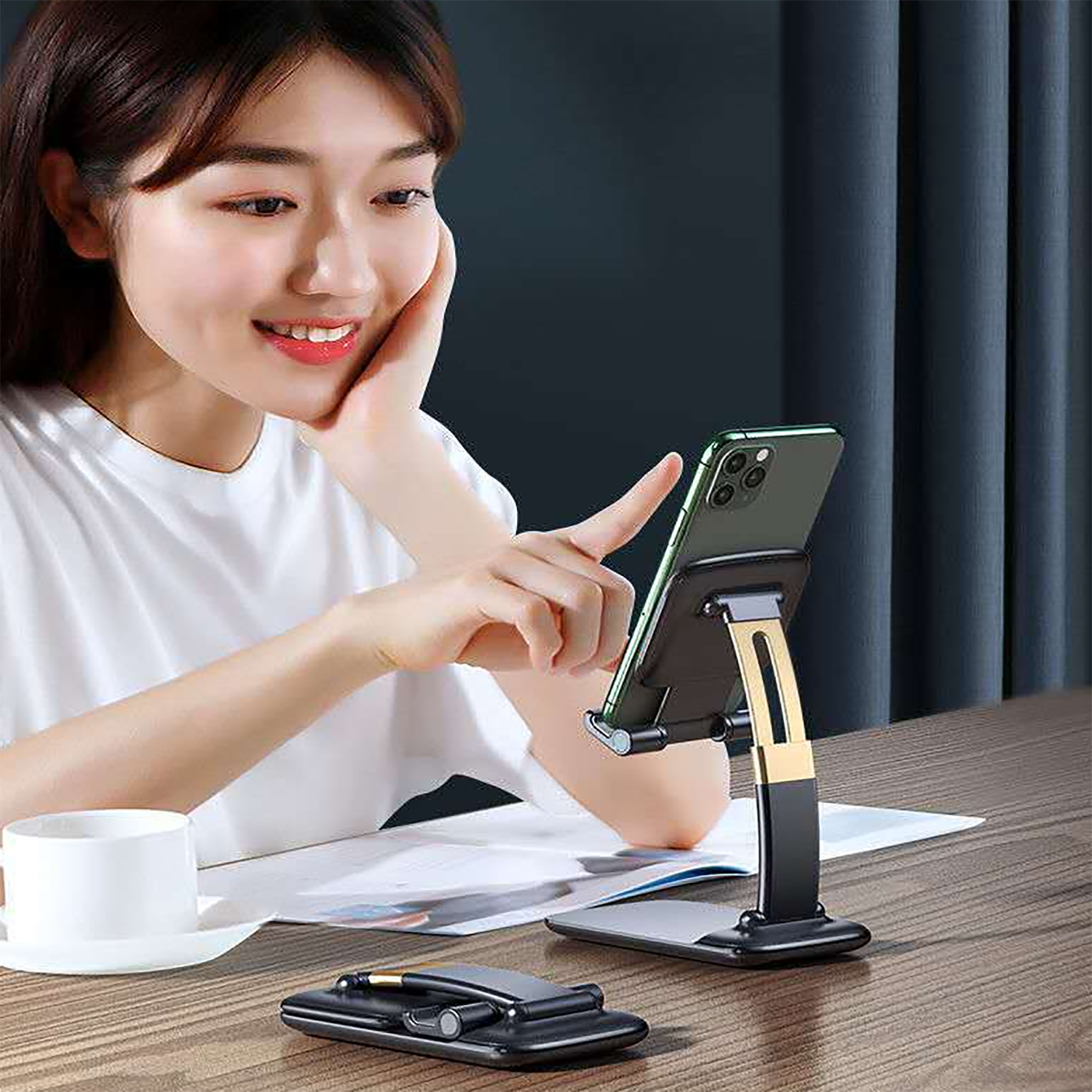 Best 1286 phone holder for table foldable universal mobile stand desk - 2025 | fast shipping