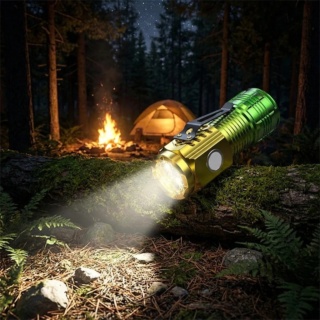 Mini Led Flashlight Chargable