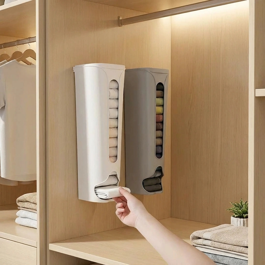 Wall-Mounted Cabinet Storage Organizer