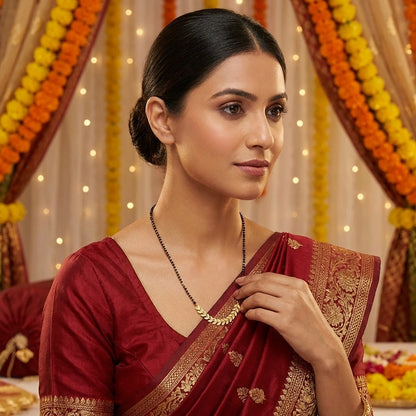 New Gold Plated Mangalsutra