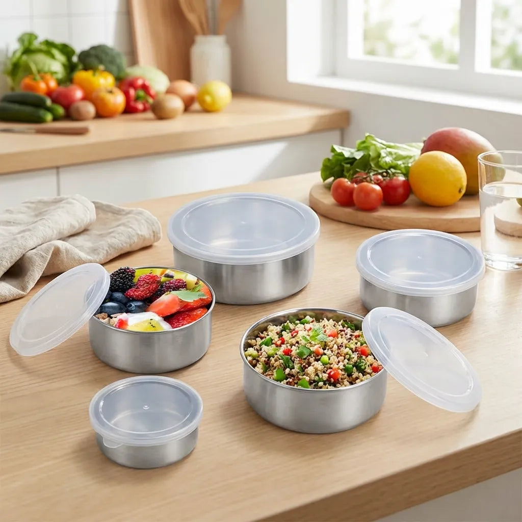 Steel Airtight Lunch Box