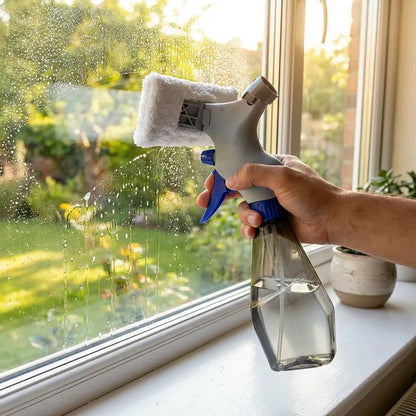 3-in-1 Spray Glass Cleaner Brush