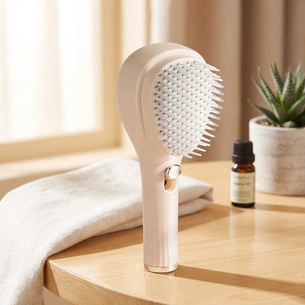Scalp Massage Comb – Retractable Bristles