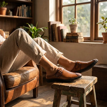 Ethic-Comfort Slip-On Loafers