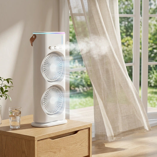 Portable Mist Cooling Fan