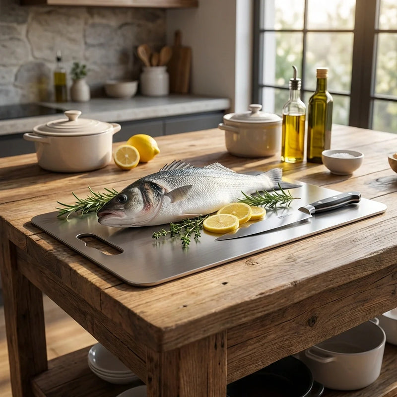 Board Stainless Steel Cutting Board