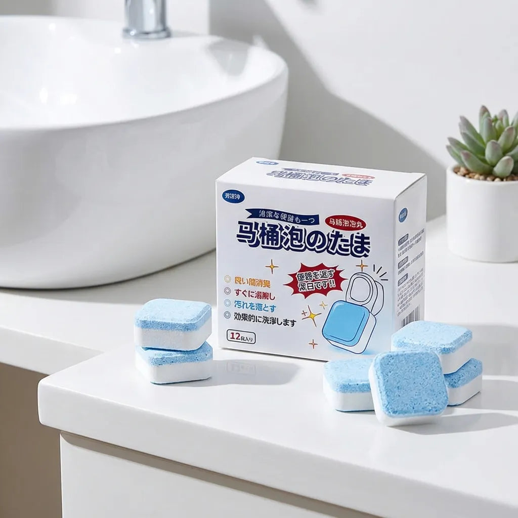 12 Pieces Toilet Bubble Tablets