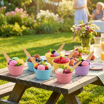 Ice Cream Bowl & Spoon Set