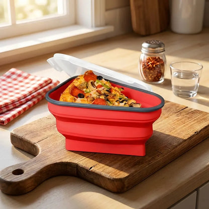 Collapsible Pizza Slice Container