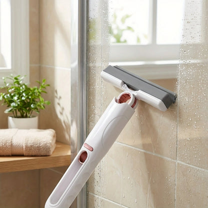 Compact mini mop with 2 sponge