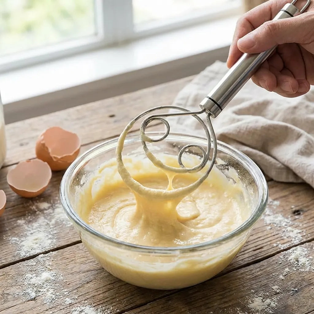 Professional Danish Dough Whisk