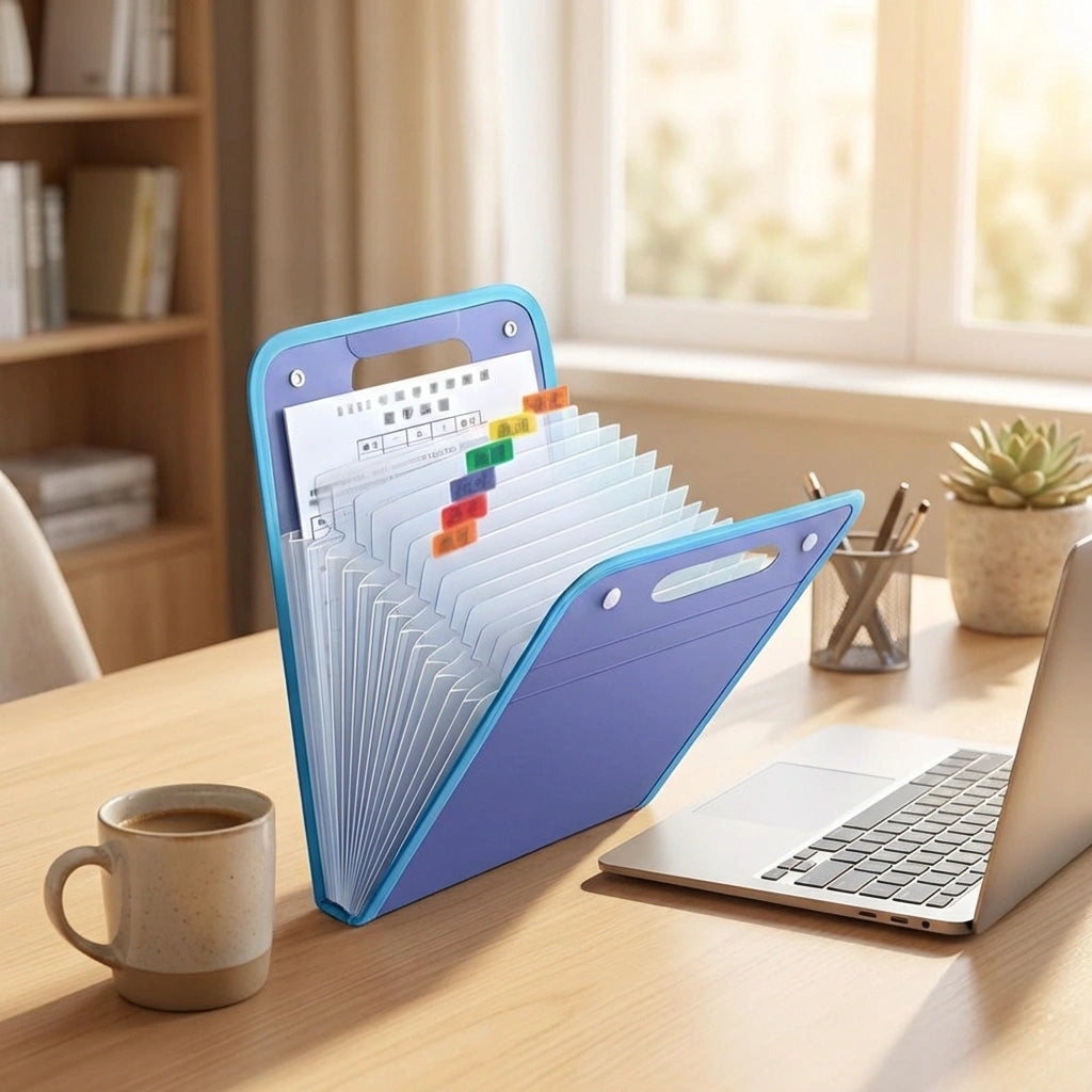 Expandable Document Organizer Folder
