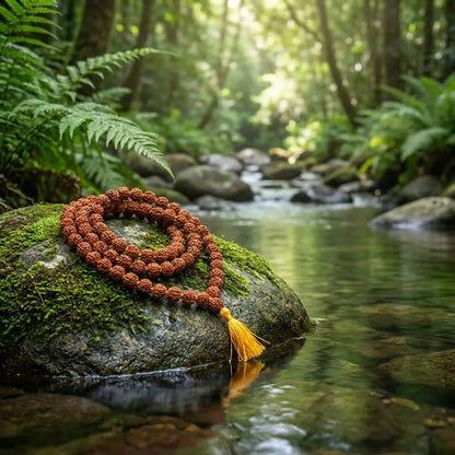 108-Bead Rudraksha Jaap Mala