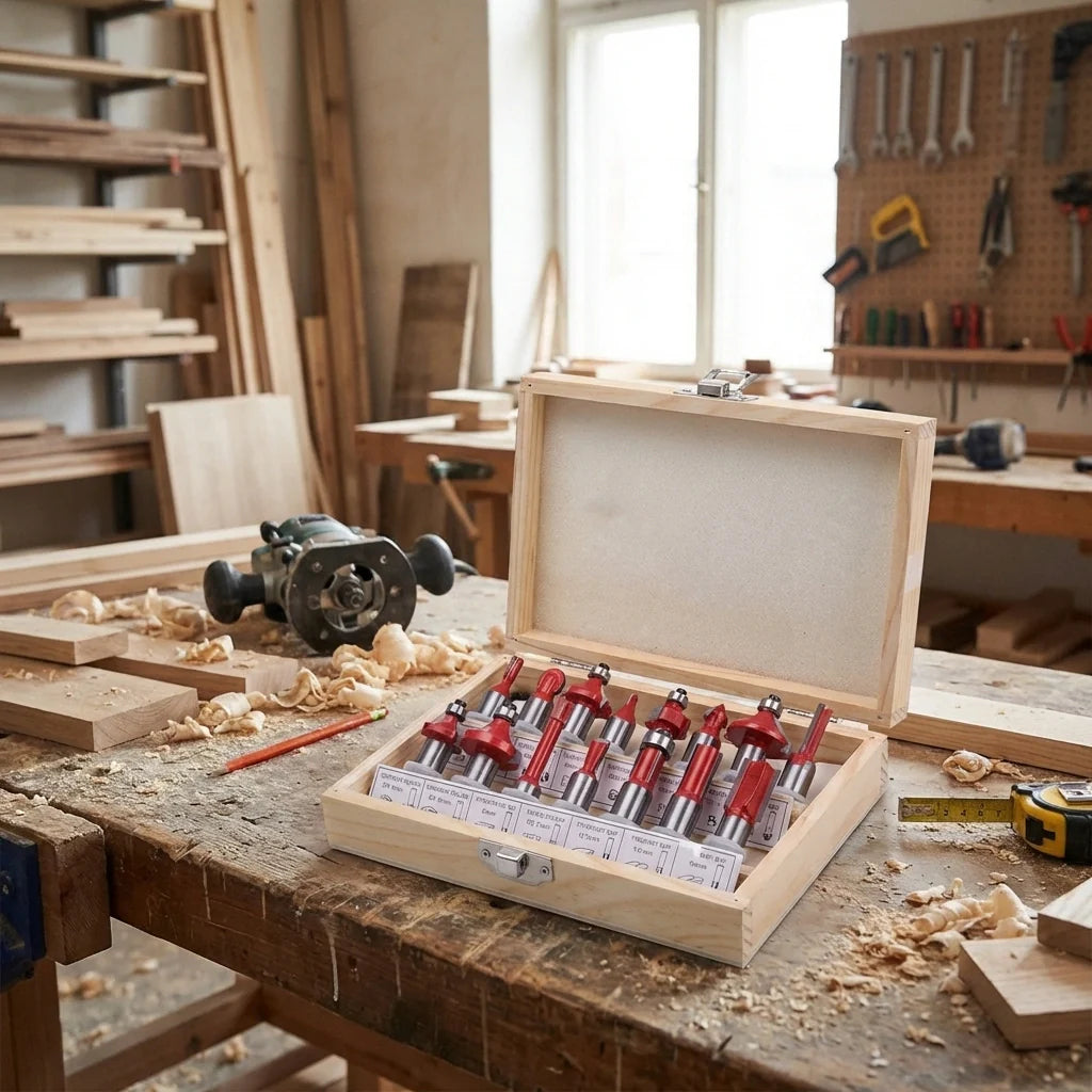 Router Bit Set (12/15pcs)