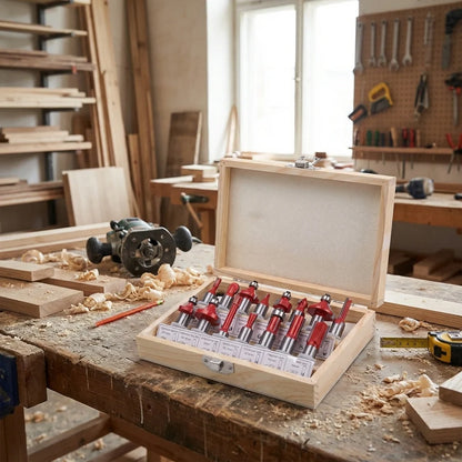 Router Bit Set (12/15pcs)