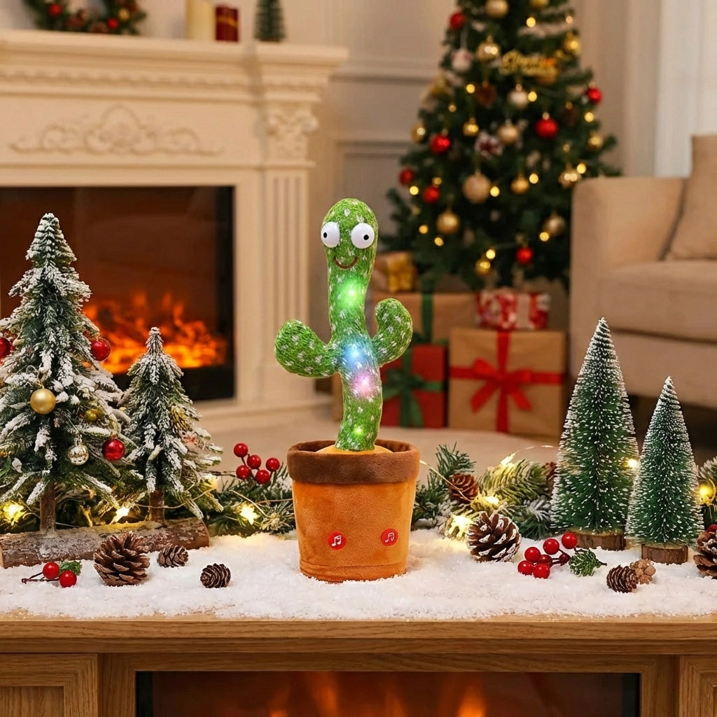 LED Musical Dancing & Mimicry Baby Cactus Toy