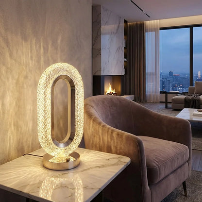 Crystal Touch Control Table Lamp