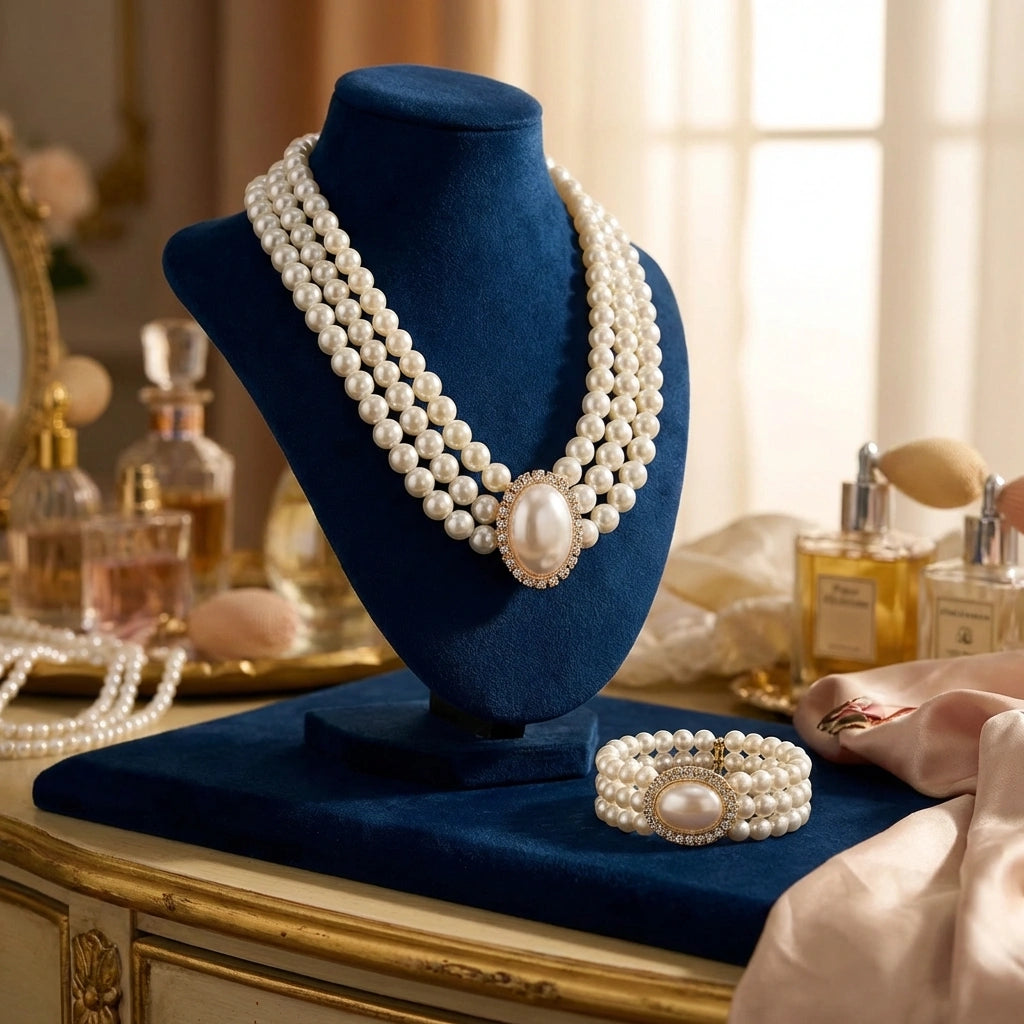 Artificial Pearl Necklace