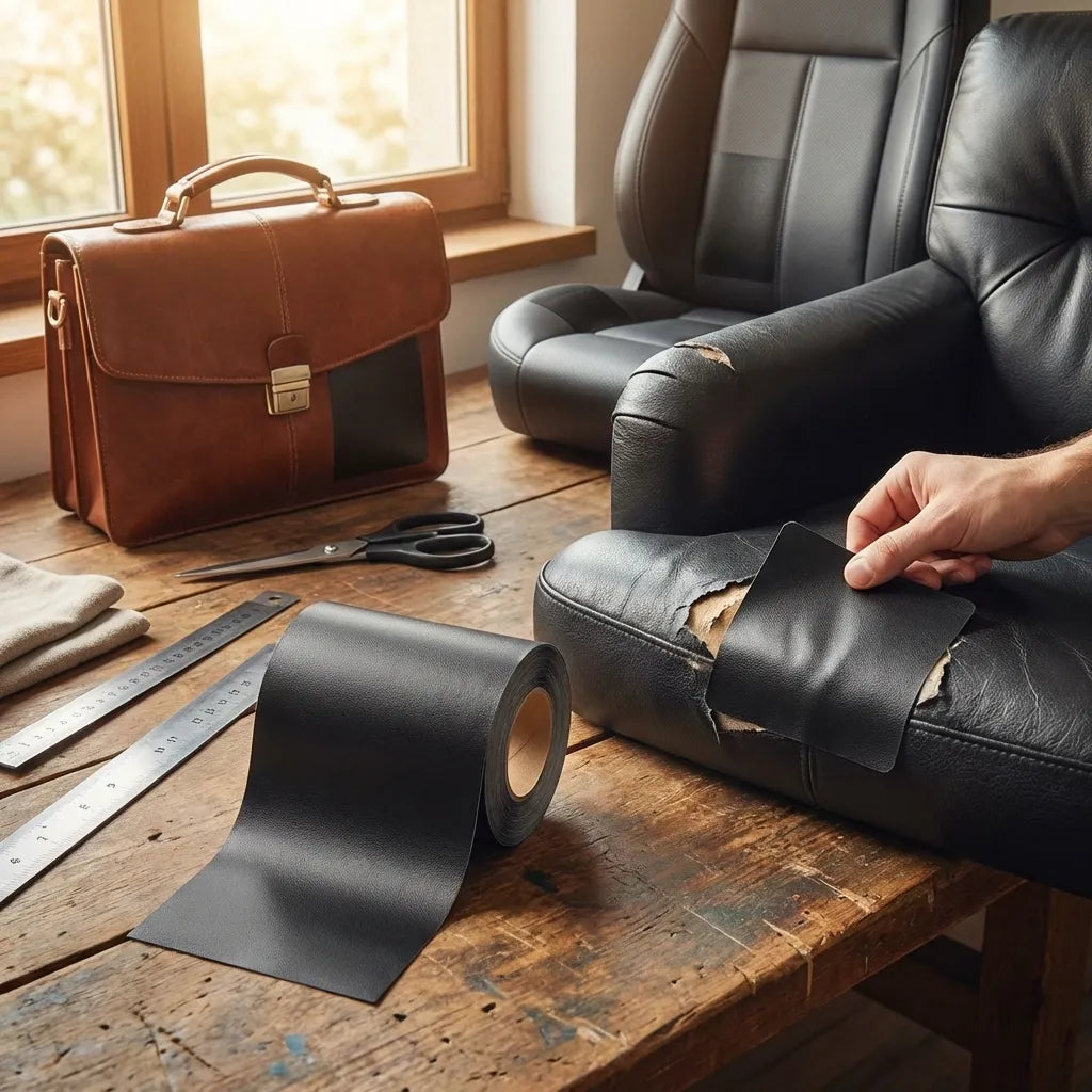 Leather Repair Tape (24 X12 inch) - Black