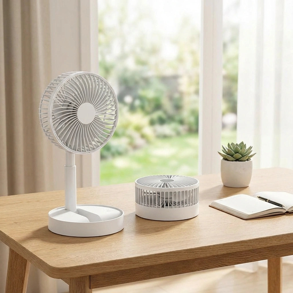 Powerful Rechargeable High Speed Table Desk Fan