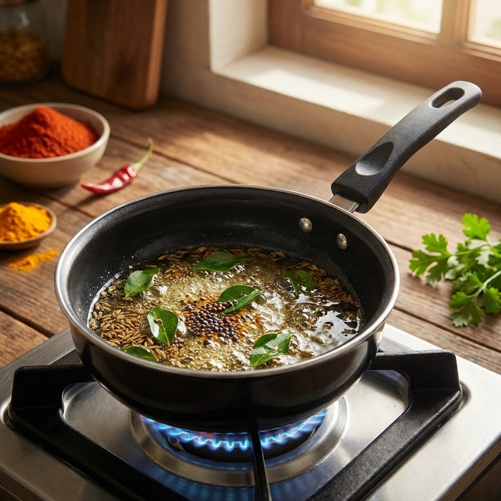 Uncoated Thick Iron Pan