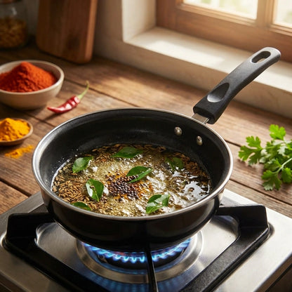Uncoated Thick Iron Pan