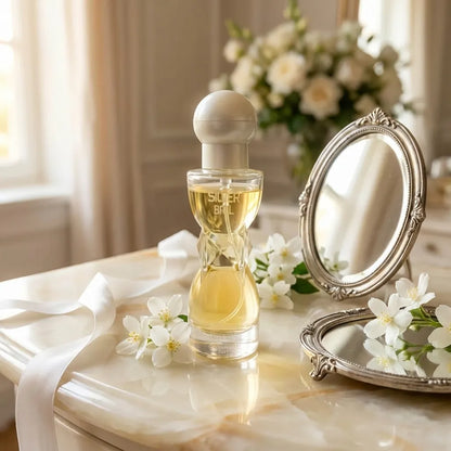 Elegant Silver Ball Perfume