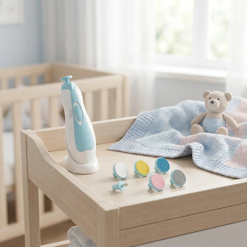 Electric Nail Trimmer Set For Baby