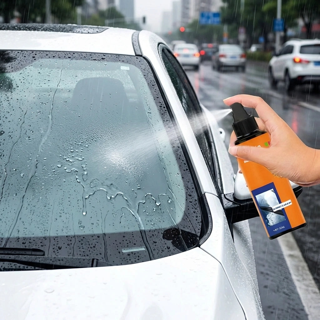 Glass Rain Repellent Spray