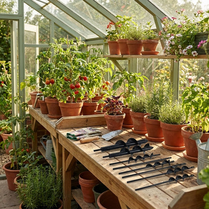 Spiral Hole Non Slip Earth Drill