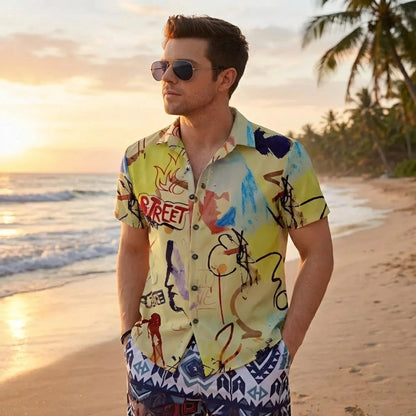 Printed Rayon Casual Shirt