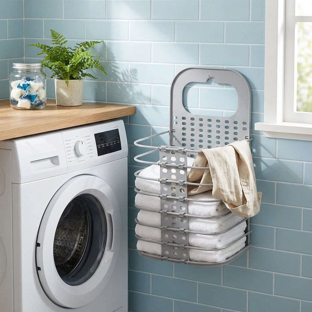 Hanging Plastic Laundry Basket