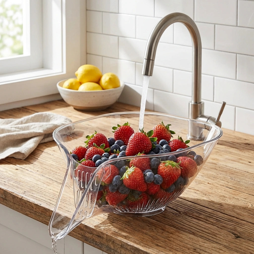 Sink Strainer Basket Funnel