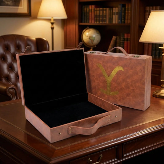Leather Medium Carrying Case