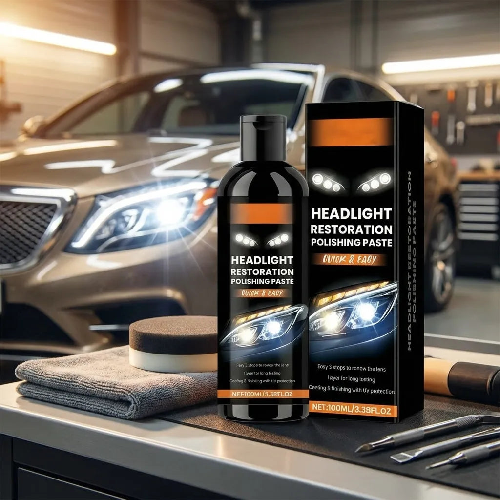 Headlight Polishing Paste – 2 Pack