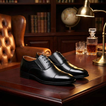 Executive Black Dress Shoes