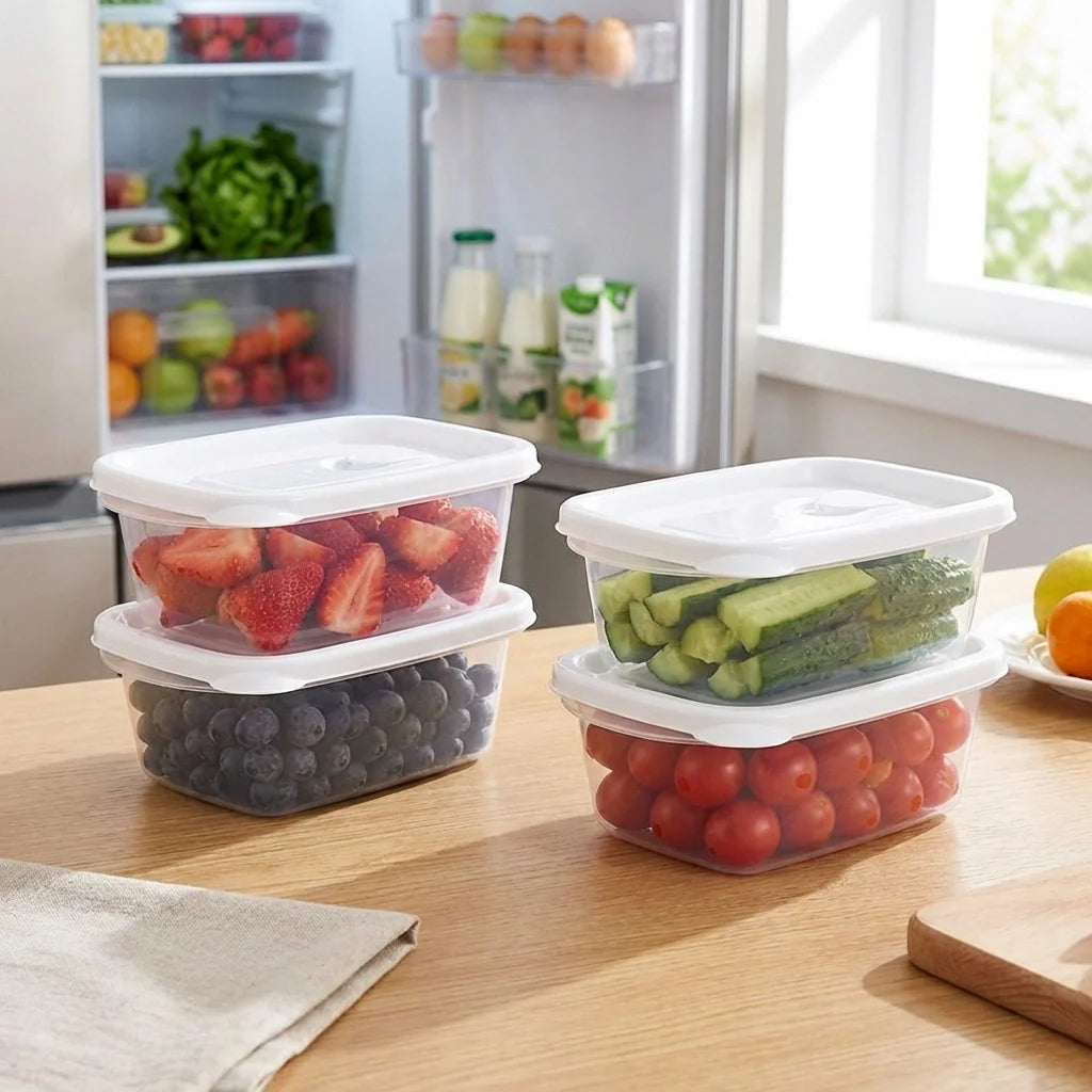 BPA-Free Stackable Food Containers