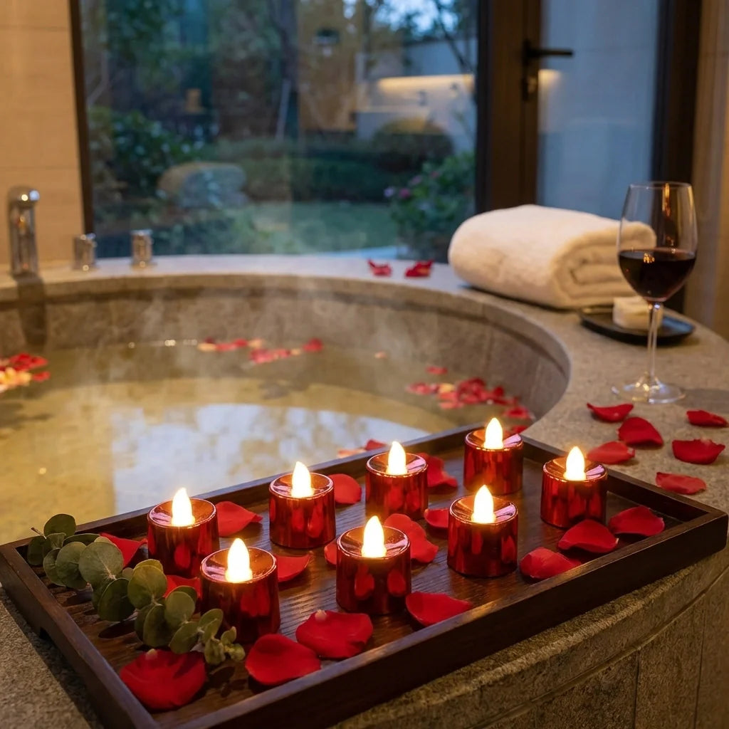 Flameless LED Tea Light Candles