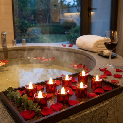 Flameless LED Tea Light Candles