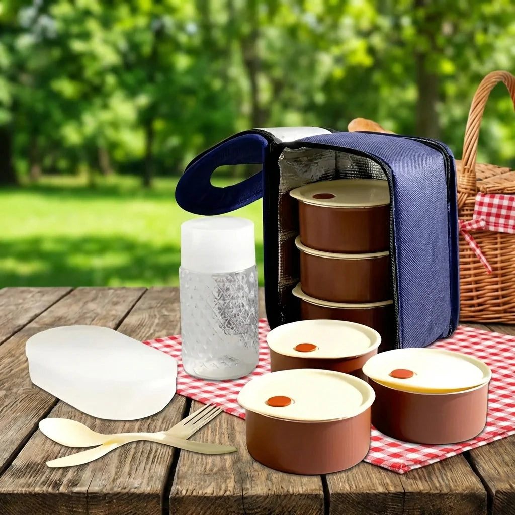 Royal Stainless Steel Lunch Set