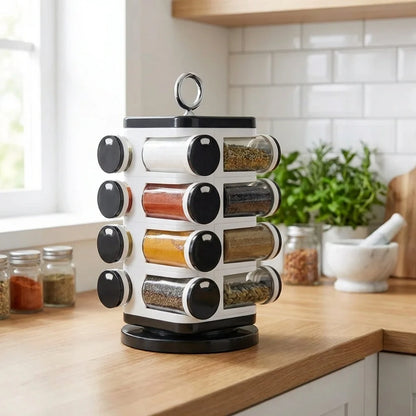 Revolving Spice Rack Set