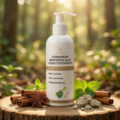 Cinnamon Bentonite Clay Liquid Toothpaste 100 ml Pack of 1