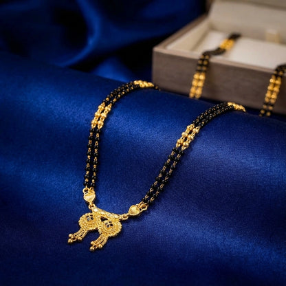 Beautiful Gold Plated Mangalsutra