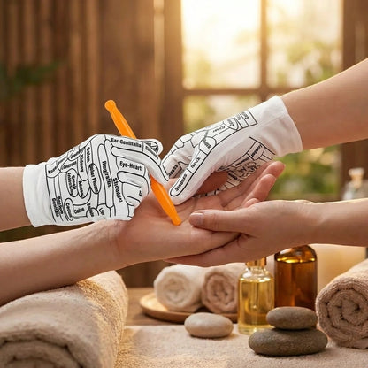 Textured Cotton Hand Gloves