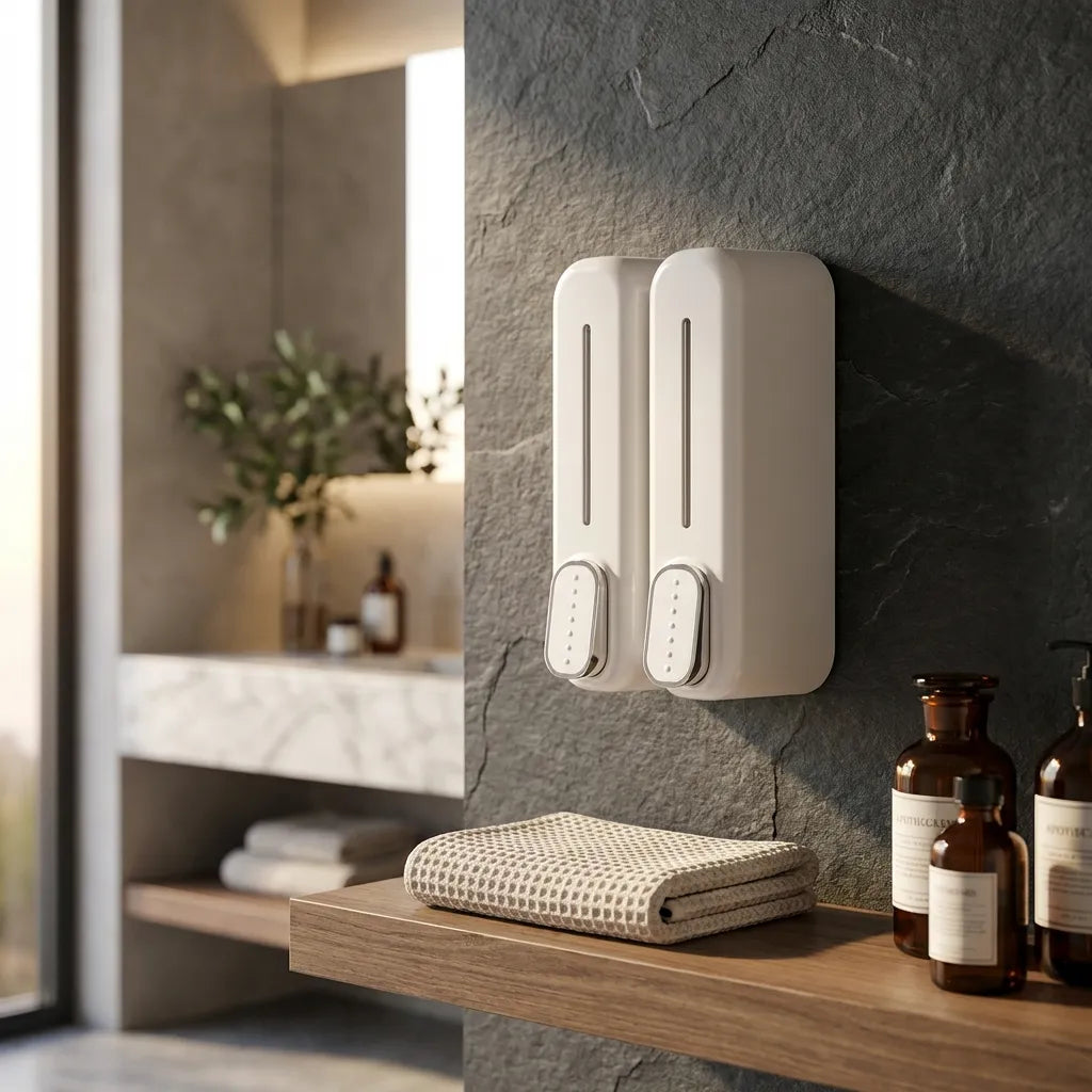 Press Wall-Mounted Dispenser Soap Manual (Pack of 2)